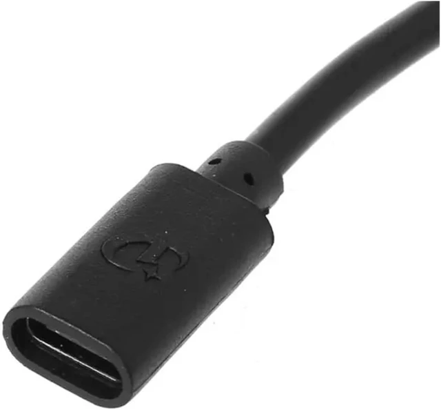 Alt view image 4 of 6 - Power Supply Male to Female Extension Cable On Off Switch for 4 an-Droid Mobile 27cm