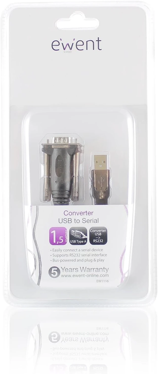 Alt view image 5 of 5 - ewent Eminent USB to Serial Adapter (EM1116)