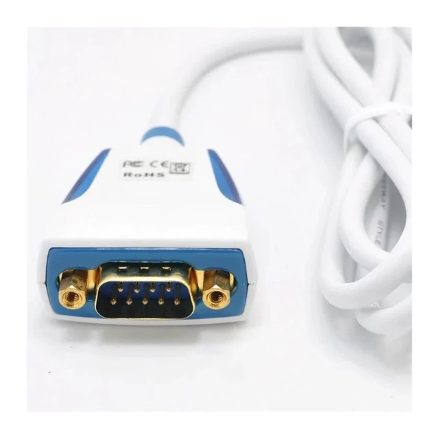 Alt view image 4 of 5 - USB to RS232 Cord Converter F&T>D*I 2.0 to Cord to Serial DB9 Adapter for .2M 1M(0.2M)