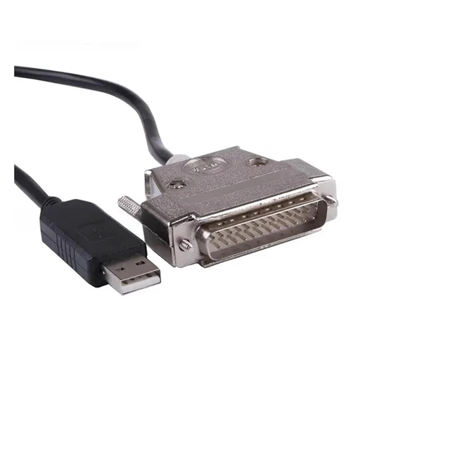 Alt view image 4 of 5 - CNC RS232 Serial Cable-USB to DB25 Male Adapter Featuring F&T>D*I Chipset, for FANUC 0/6/11 Series Compatibility