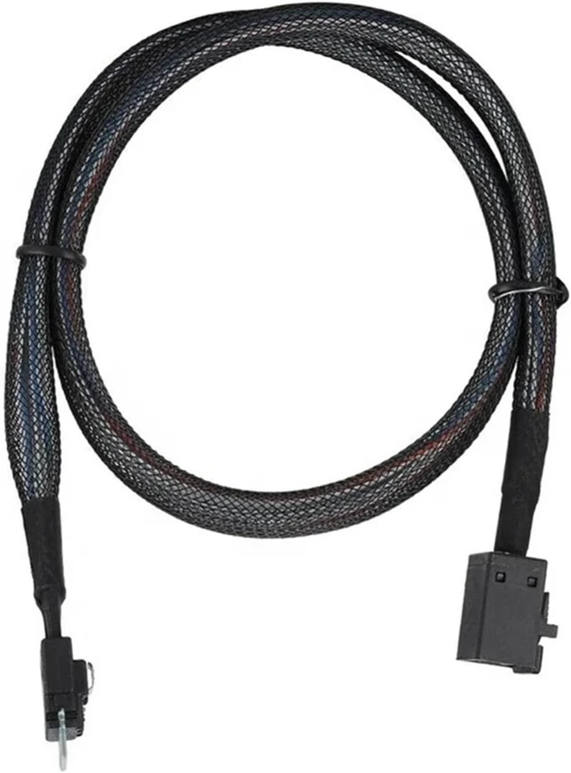 Alt view image 4 of 7 - Data Cable Slim Line 4.0 SFF-8654 4i 38pin