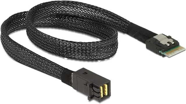 Alt view image 3 of 7 - Data Cable Slim Line 4.0 SFF-8654 4i 38pin