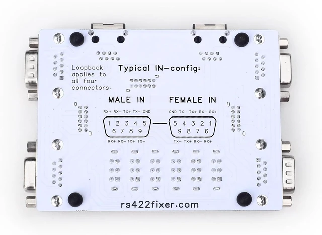 Alt view image 3 of 5 - RS422 Fixer: Interface Signal Swapper, RX-TX Reverser, DB9/RJ45 Male/Female