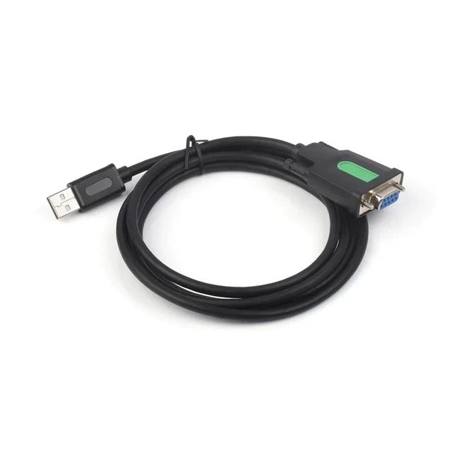 Alt view image 3 of 5 - Industrial USB to RS232 Serial Adapter Cord, TY>pe A to DB9 Male/Female Port, FT232RL Chip, Length 1.5m(RS232-Female-Cable)