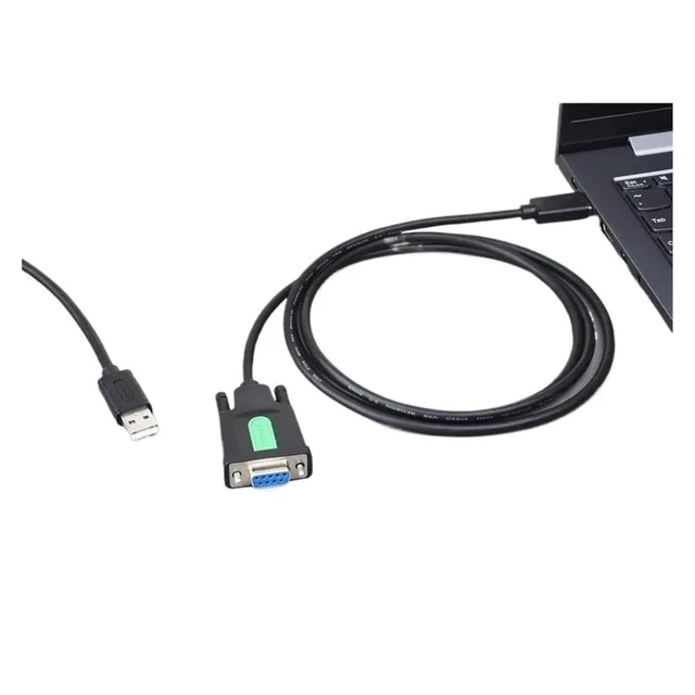 Alt view image 4 of 5 - Industrial USB to RS232 Serial Adapter Cord, TY>pe A to DB9 Male/Female Port, FT232RL Chip, Length 1.5m(RS232-Female-Cable)