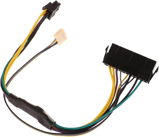 Main image of 24Pin Female to 6Pin Male Power Adapter Supply Cable Connector