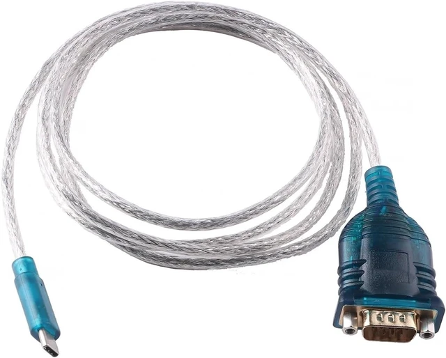 Alt view image 4 of 4 - USB Typec Type-C to RS232 Serial Cable Converter DB9 Male 9 Pin Adapter
