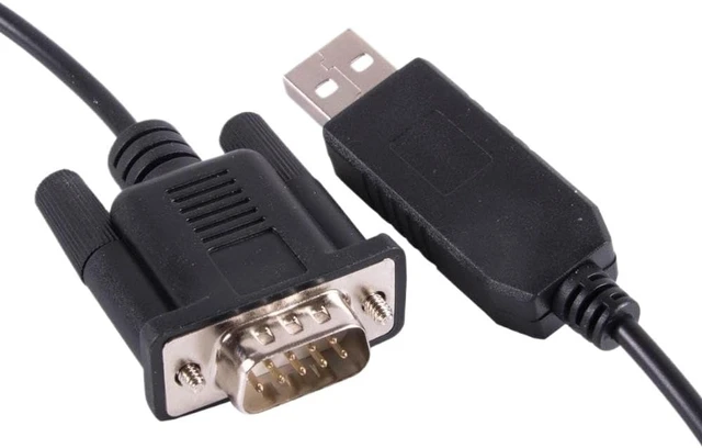 Alt view image 3 of 6 - USB to RS232 DB9 Programming Cable for A;/PC 940 0024c SUA-1000ICH SUA-1500ICH Communication Serial Converter Adapter kable