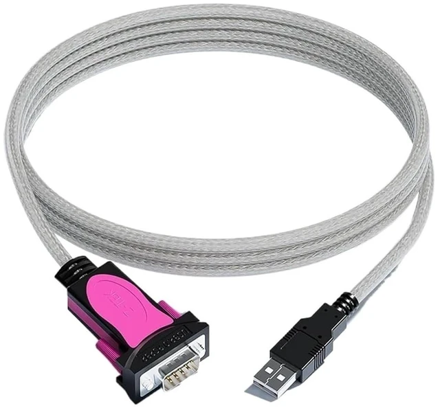 Alt view image 4 of 4 - F1T-D2I USB 2.0 to DB9 9 Pin COM Port RS232 Serial Adapter Cable Converter F1T-D2I Chipset Converter ZE533C for 11/10/8/7 XP