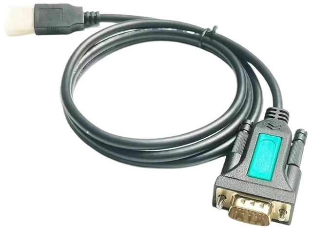 Main image of F1T-D2I USB RS232 Serial to DB9 Male Converter Adapter Cable with FT232RL Chipset for Win 7/8/10 Vista XP 2000 Linux