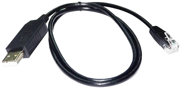 Alt view image 3 of 6 - USB to RJ11 6P4C ADAPTER RS232 SERIAL CABLE for PC COMPATIBLE SER-USB-RJ11(1.8m), FT232RL Chip