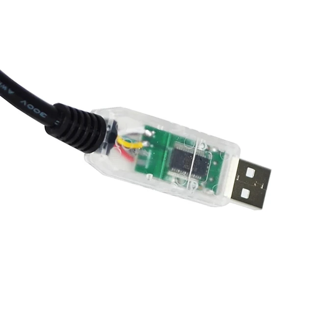 Alt view image 2 of 7 - FT232RL USB to RJ45 ADAPTER RS485 SERIAL COMMUNICATION DEBUG CABLE for SERVOTRONIX CDHD SERVO BDHDE AP C2 C3 PORT(5m,Transparent USB Case)