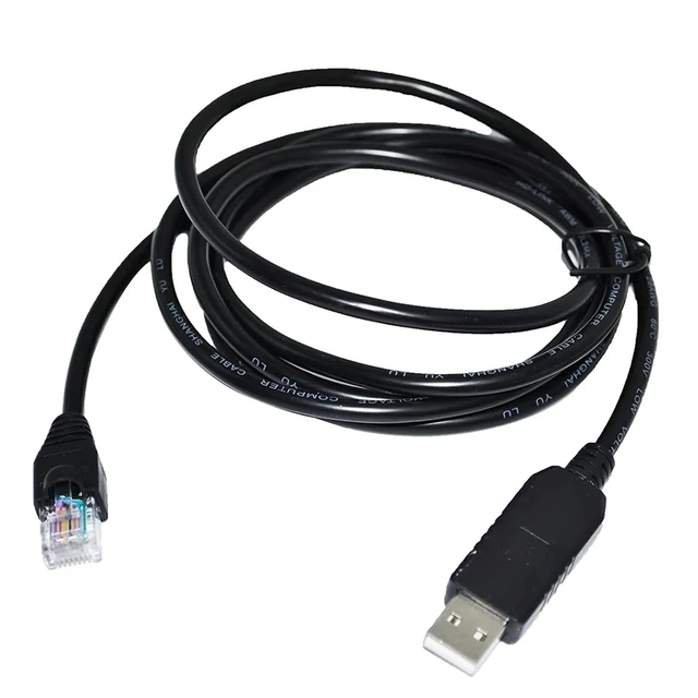 Alt view image 3 of 7 - FT232RL USB to RJ45 ADAPTER RS485 SERIAL COMMUNICATION DEBUG CABLE for SERVOTRONIX CDHD SERVO BDHDE AP C2 C3 PORT(5m,Transparent USB Case)