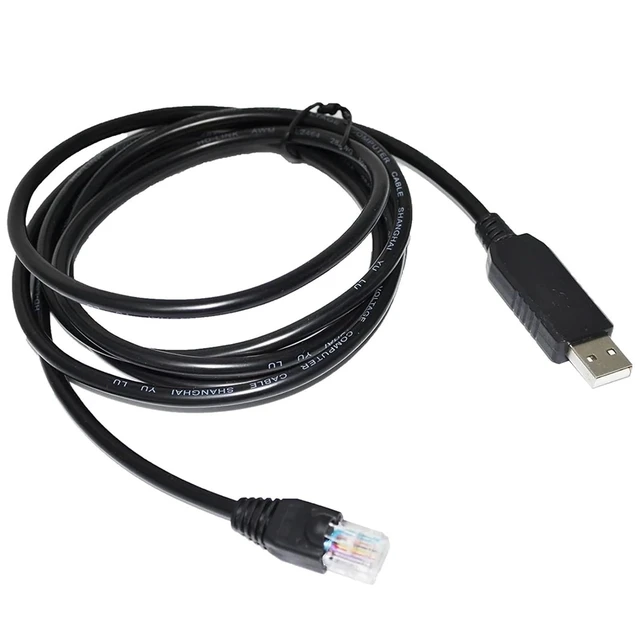 Alt view image 2 of 5 - COKYIS INDUSTRIAL USB to RJ45 ADAPTER RS232 SERIAL COMMUNICATION CONTROLLER CABLE(5m)