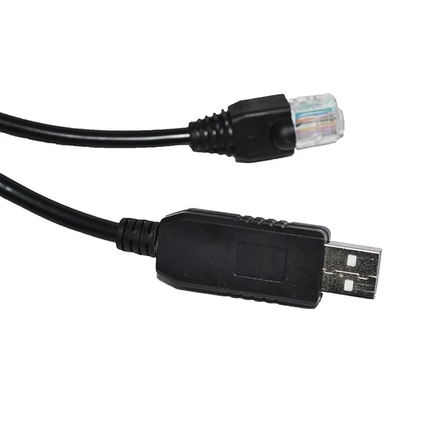 Alt view image 3 of 5 - COKYIS INDUSTRIAL USB to RJ45 ADAPTER RS232 SERIAL COMMUNICATION CONTROLLER CABLE(5m)