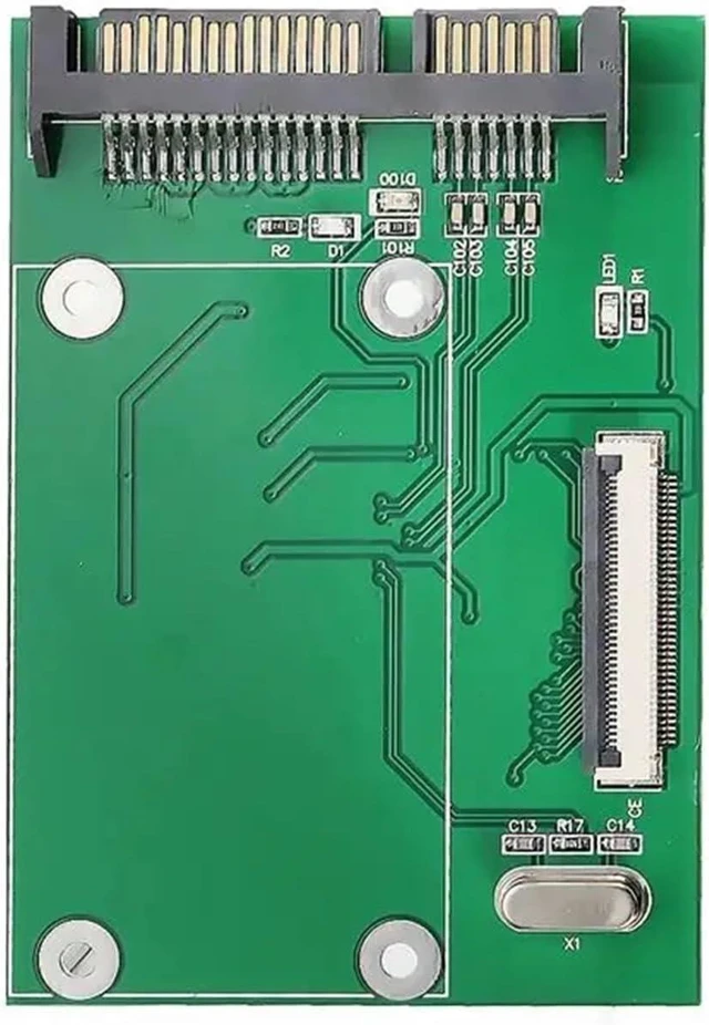 Alt view image 3 of 5 - to Hard Drive Adapter Card ZIF to Adapter Card+Ribbon Cable ZIF 1.8-Inch Hard Drive to Serial Port Hard Drive