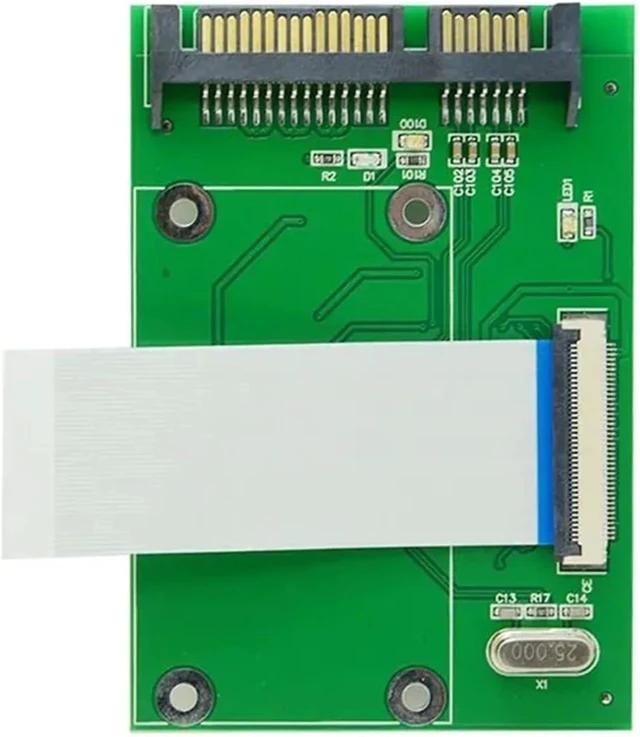 Alt view image 5 of 5 - to Hard Drive Adapter Card ZIF to Adapter Card+Ribbon Cable ZIF 1.8-Inch Hard Drive to Serial Port Hard Drive
