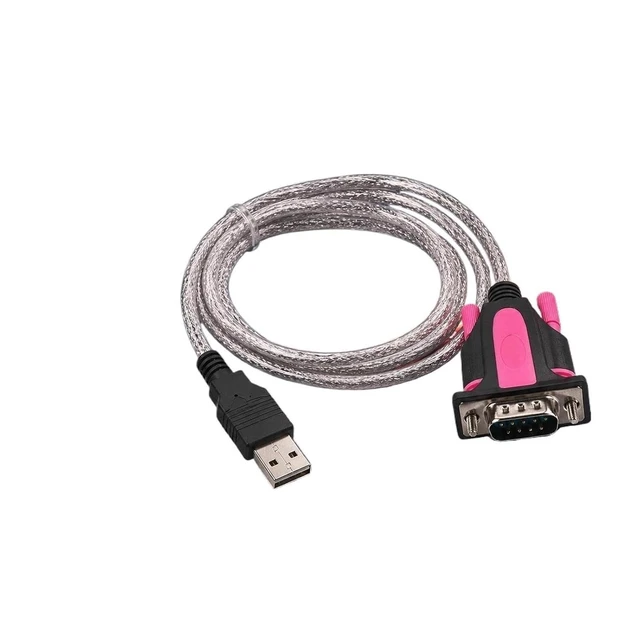 Alt view image 3 of 6 - F&T>D*I USB to DB9 9 Pin Port Male Connector RS232 Adapter Serial Programming Cord