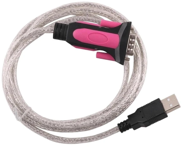 Alt view image 4 of 6 - F&T>D*I USB to DB9 9 Pin Port Male Connector RS232 Adapter Serial Programming Cord