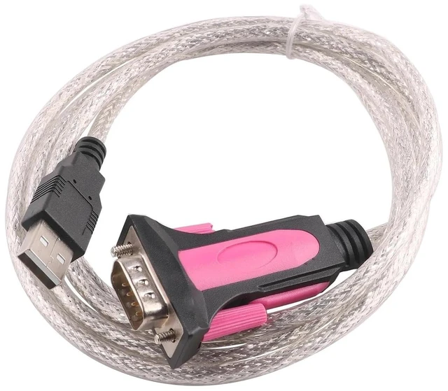 Alt view image 5 of 6 - F&T>D*I USB to DB9 9 Pin Port Male Connector RS232 Adapter Serial Programming Cord