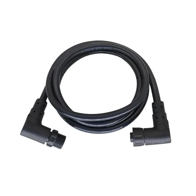 Alt view image 5 of 5 - M12 Aviation Plug Connector 3/4/5/6/8 Pin Water Proof Male to Female Extension Cable 0.3-1.0 Square Straight/Elbow 1 Meter(Male to Female-S,0.75 Square,5Pin)