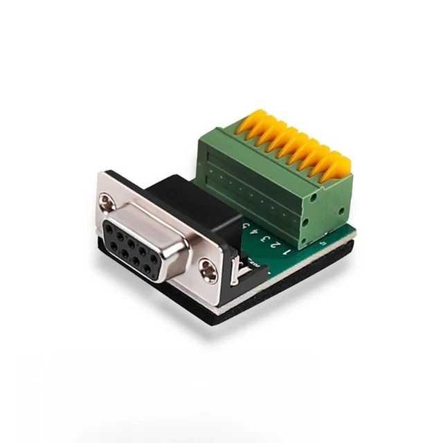 Alt view image 6 of 7 - DB9 to 9Pin Terminal Block Nosolder for RS232/485/422 Adapters DB 9 Pin to 6 Pin Terminal Block Solderless(DB9 Female to 6Pin)