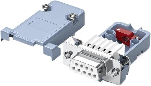 Main image of MI /*NI DB9 Solderless Joint 9Pin Male Female Connector Upgraded RS232 Serial Port Adapter 485/422 all Plug Industrial Grade(Female-Punch Pin-P)