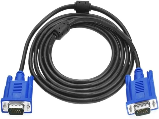 Alt view image 2 of 5 - 0.5M/10M HD15Pin VGA D-Sub Short Video Cable Cord Male to Male M/M Male to Female and Female RGB Cable(300CM)