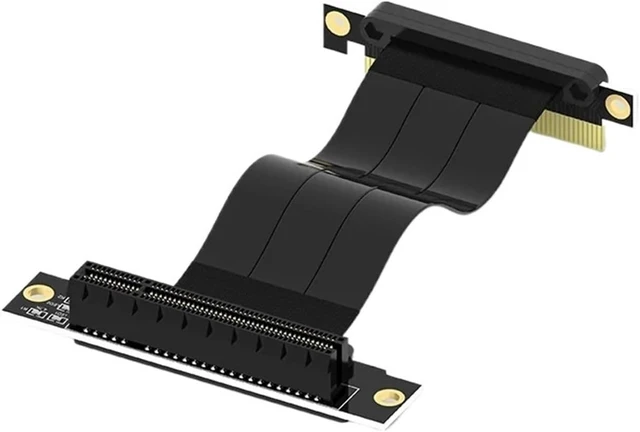 Alt view image 2 of 4 - PCI-E 8X Adapter Riser Card 90 Degree Converter Card