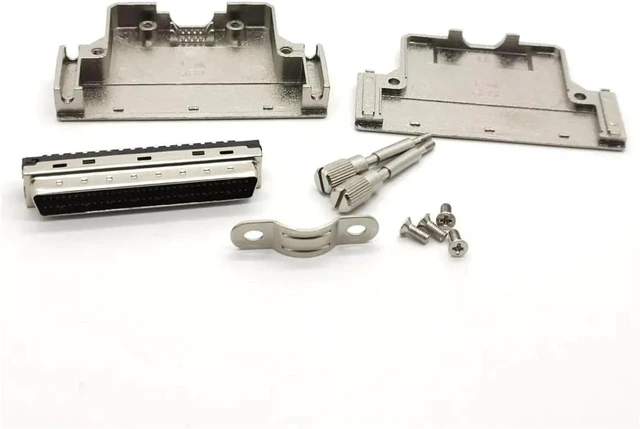 Alt view image 2 of 6 - 68Pin HPDB SCSI Straight Male Solder Connector for Data Transmission