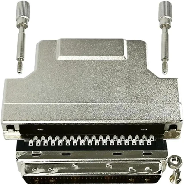 Main image of 68Pin HPDB SCSI Straight Male Solder Connector for Data Transmission