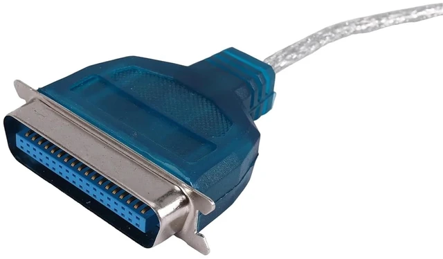 Alt view image 2 of 6 - USB to Parallel IEEE 1284 Printer Adapter Cable PC