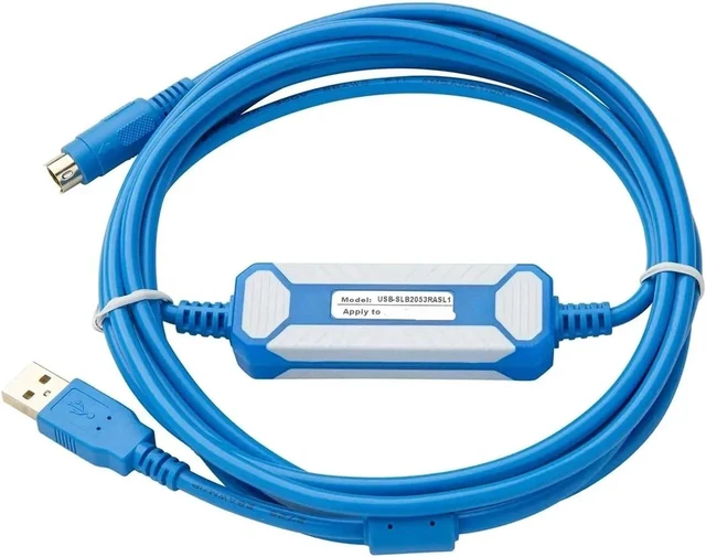 Alt view image 3 of 4 - USB-SL-B2053RASL1 USB to RS232 Adapter for EC Series Programming Cable(Serial Port)