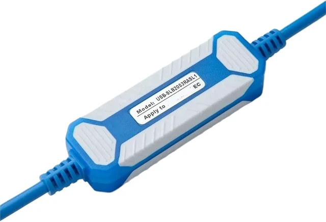 Alt view image 4 of 4 - USB-SL-B2053RASL1 USB to RS232 Adapter for EC Series Programming Cable(Serial Port)