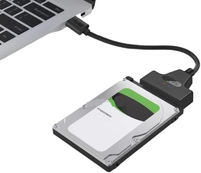 Alt view image 4 of 6 - USB Adapter Cable for 2.5Inch HDD/Solid Disk 6Gbps Fast Data Transfer