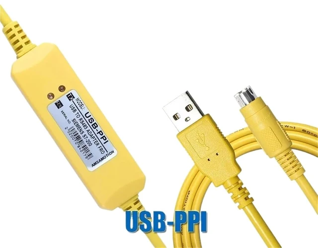 Alt view image 2 of 3 - USB-PPI Programming Cable for S7-200 6ES7901-3DB30-0XA0 USB Convert RS485 Adapter(Economic Version)
