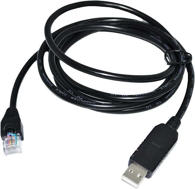 Alt view image 2 of 6 - Industrial FT232RL CHIP USB to RJ45 Adapter RS485 Serial Communication Cable for S600 S48 300HMT MFC to PC(3 metres)