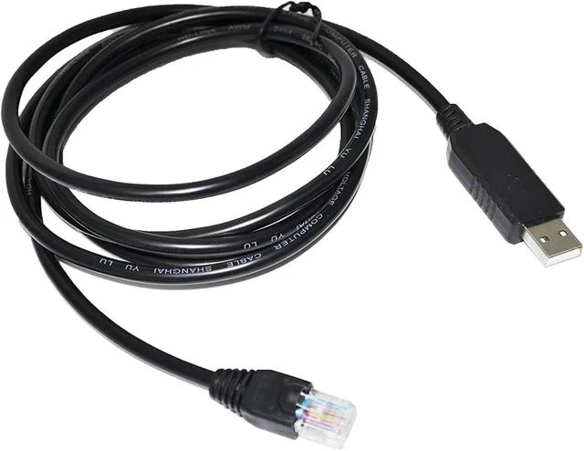 Alt view image 3 of 6 - Industrial FT232RL CHIP USB to RJ45 Adapter RS485 Serial Communication Cable for S600 S48 300HMT MFC to PC(3 metres)
