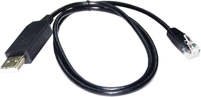 Alt view image 2 of 5 - USB to RJ11 RJ12 6P4C Adapter RS232 Serial Parameter DEBUGGER Console Cable(3.6M)