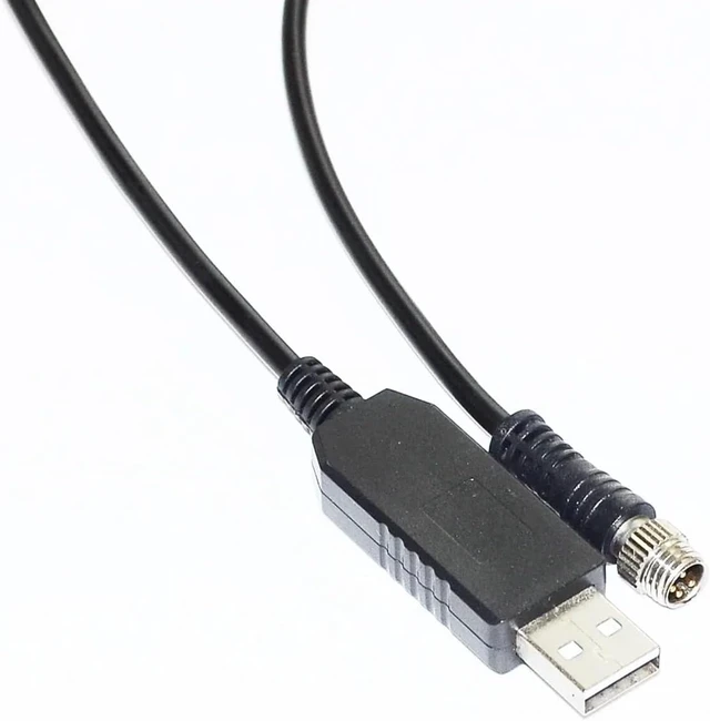 Alt view image 3 of 5 - USB to 4-PIN MALE ADAPTER RS232 CONVERTER SERIAL COMMUNICATION CABLE for SAFETY LASER SCANNER to PC(1.8m), FT232RL Chip