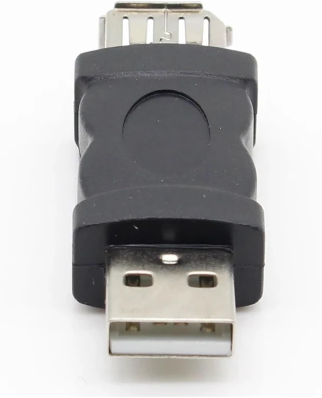 Alt view image 2 of 3 - 1pcs 6 Pin Female Firewire IEEE 1394 to USB Male Adaptor Convertor