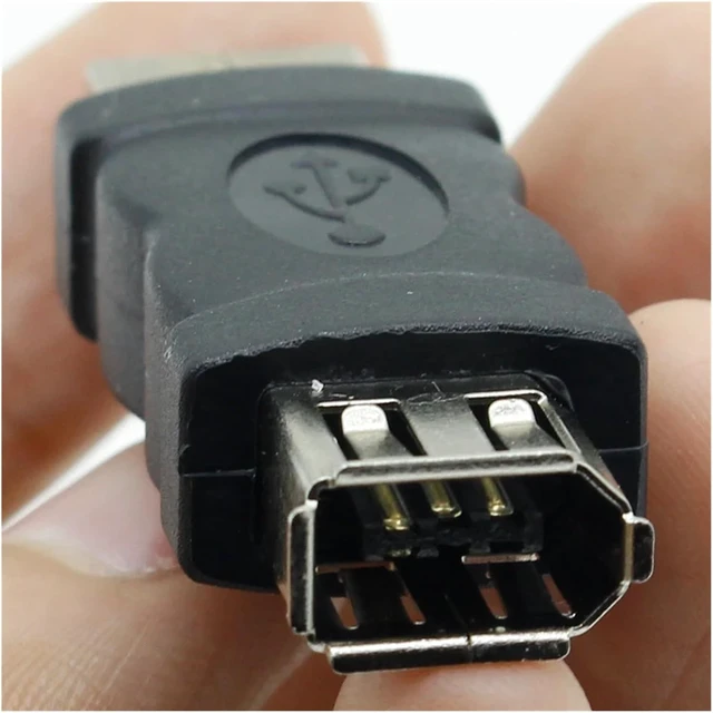 Alt view image 3 of 3 - 1pcs 6 Pin Female Firewire IEEE 1394 to USB Male Adaptor Convertor