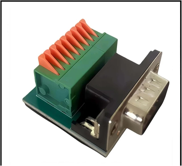 Main image of DB9 Male and Female to RS485 RS422 9PIN solderless Quick Connect Terminal Adapter(DB9 Female,2PCS)