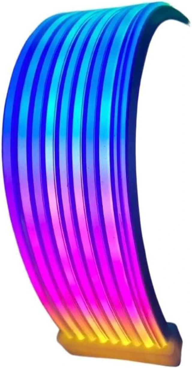 Alt view image 2 of 6 - 5V 3Pin PC RGB GPU Cable 8/24PIN Motherboard Power Extension Cable ARGB Motherboard Cable(X8)