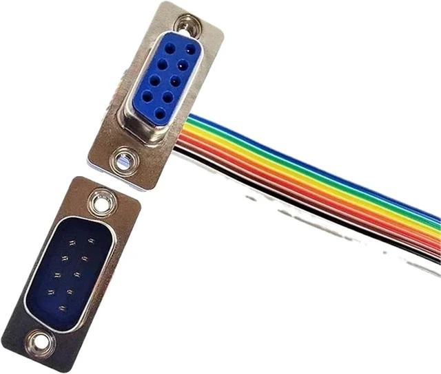 Main image of 1PCS D-SUB Serial Port Connector Adapter RS232 COM Extension Cable DB9 DB15 DB25 DB37 DIDC 9 15 25 37 Pin Male Female(DB9,Female to Female_1PCS_20CM)