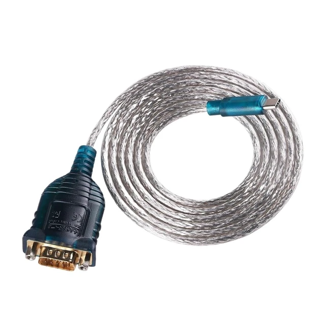 Alt view image 2 of 5 - USB TY>pe C to RS232 Serial Cord F&T>D*I USB-C to DB9 Male 9 Pin Adapter Converter for PC 11 10 8 7 OS