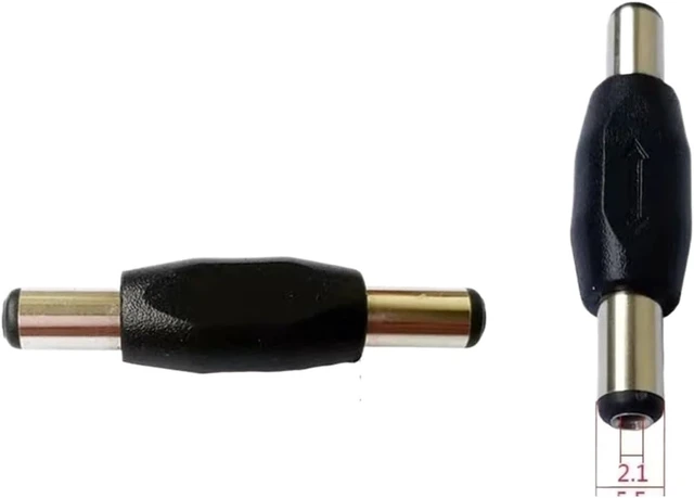 Alt view image 3 of 6 - 5PCS DC12V Power Adapter Double Male and Female DC Through Head Butt Connector DC Male and Female to Male and Female Head(DC Female Joint 5pcs)
