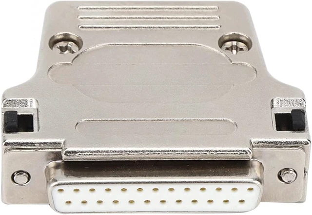 Alt view image 4 of 6 - VAIGAI Serial Port Connector DB25S-180 D-SUB Serial Connector Metal Shell 25pin Female Port Serial Adapter Changer