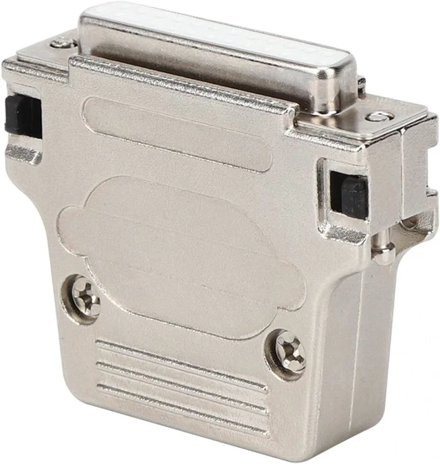 Alt view image 5 of 6 - VAIGAI Serial Port Connector DB25S-180 D-SUB Serial Connector Metal Shell 25pin Female Port Serial Adapter Changer