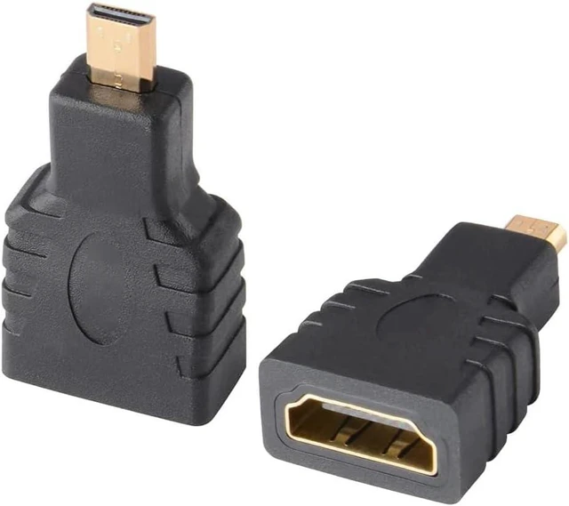 Main image of HDMI Male Female 2.0 Adapter Ideal for Cameras and Tablets - Ideal for a Stable Connection Anywhere for Customizable Devices